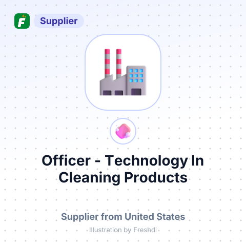 Officer - Technology In Cleaning Products – summary card, no photo uploaded yet
