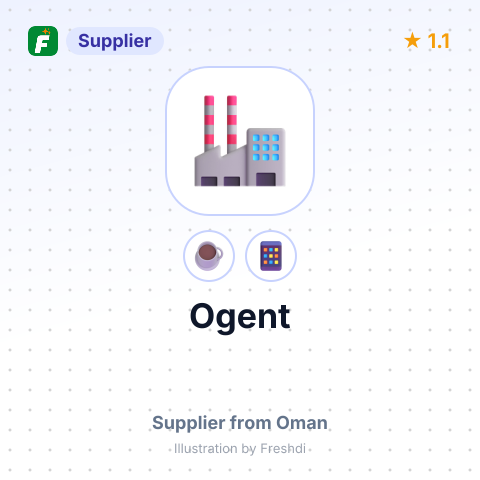 Ogent – summary card, no photo uploaded yet