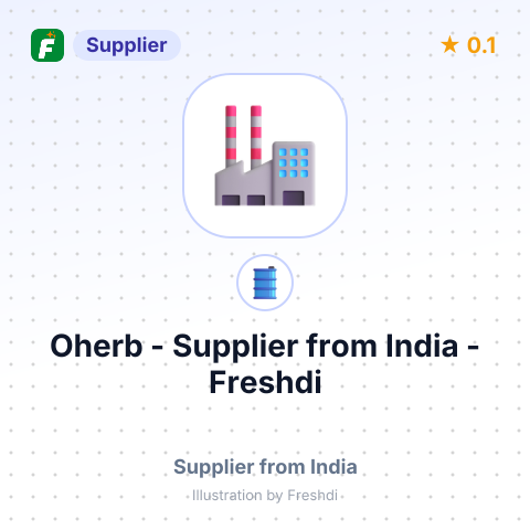 Oherb  – summary card, no photo uploaded yet