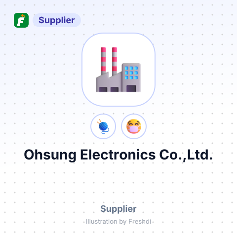 Ohsung Electronics Co.,Ltd. – summary card, no photo uploaded yet