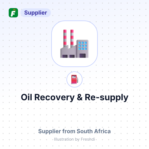 Oil Recovery & Re-supply – summary card, no photo uploaded yet