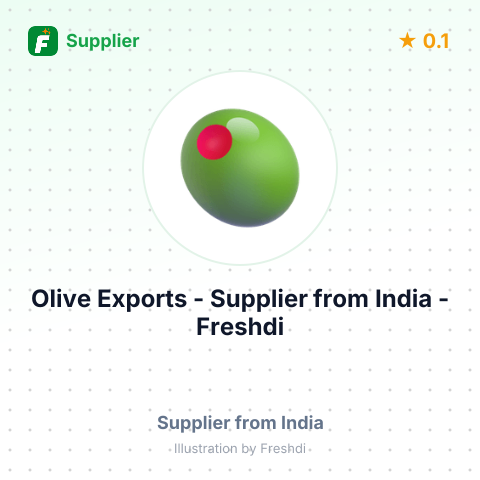 Olive Exports  – summary card, no photo uploaded yet