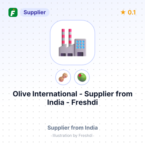 Olive International  – summary card, no photo uploaded yet