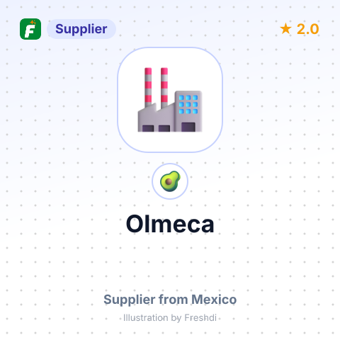 Olmeca – summary card, no photo uploaded yet