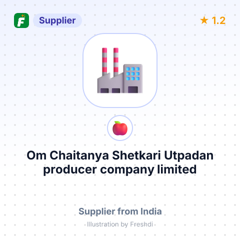 Om Chaitanya Shetkari Utpadan producer company limited  – summary card, no photo uploaded yet