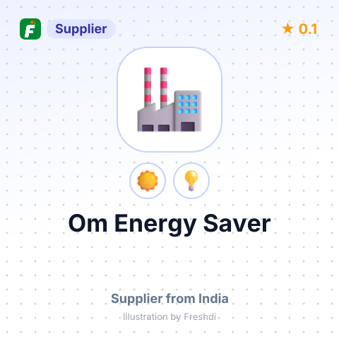 Om Energy Saver – summary card, no photo uploaded yet