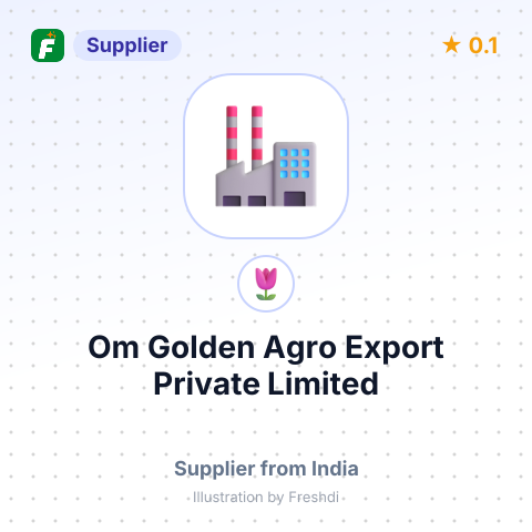 Om Golden Agro Export Private Limited  – summary card, no photo uploaded yet