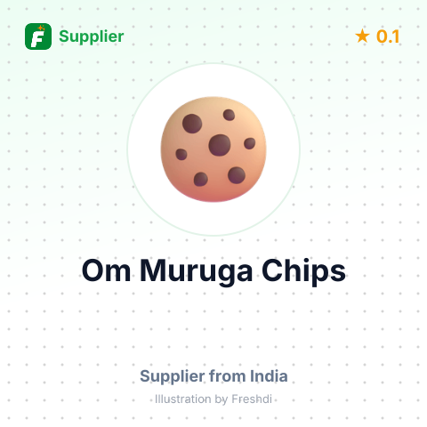 Om Muruga Chips  – summary card, no photo uploaded yet