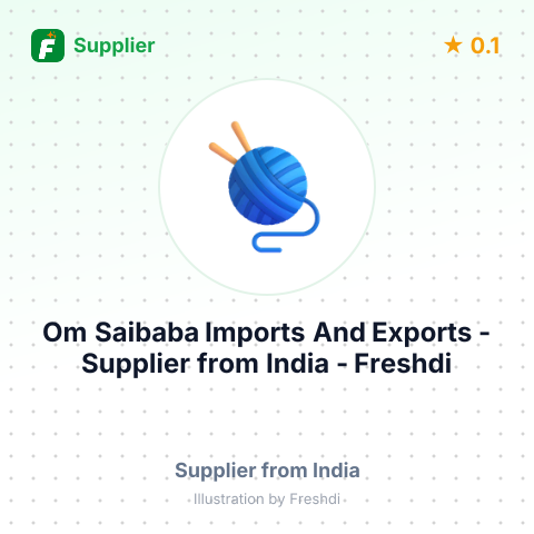 Om Saibaba Imports And Exports  – summary card, no photo uploaded yet