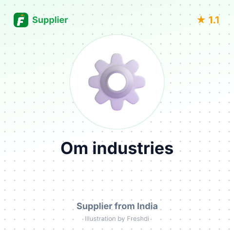 Om industries – summary card, no photo uploaded yet