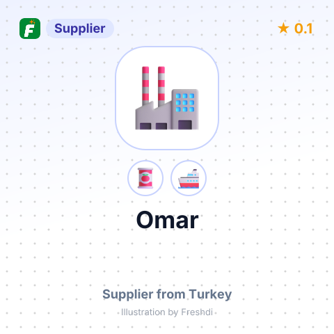 Omar  – summary card, no photo uploaded yet