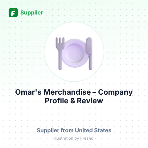 Omar's Merchandise – summary card, no photo uploaded yet