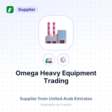 Omega Heavy Equipment Trading – summary card, no photo uploaded yet