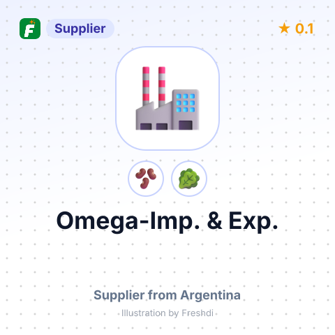 Omega-Imp. & Exp.  – summary card, no photo uploaded yet