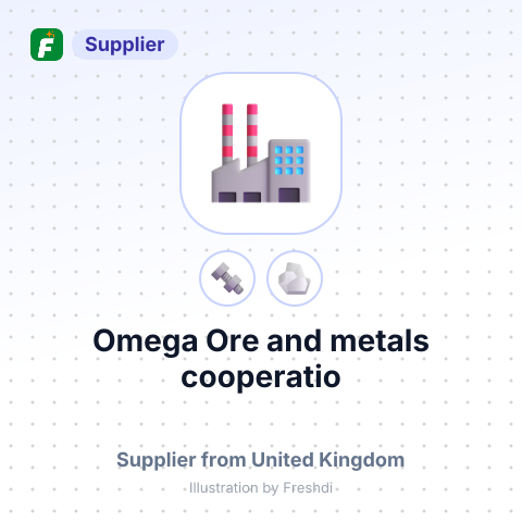 Omega Ore and metals cooperatio – summary card, no photo uploaded yet