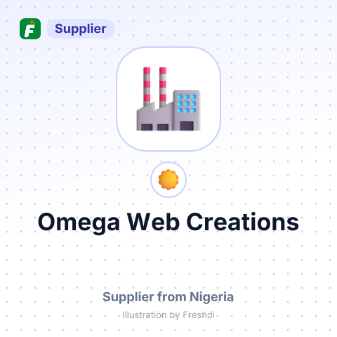 Omega Web Creations – summary card, no photo uploaded yet