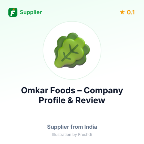 Omkar Foods – summary card, no photo uploaded yet