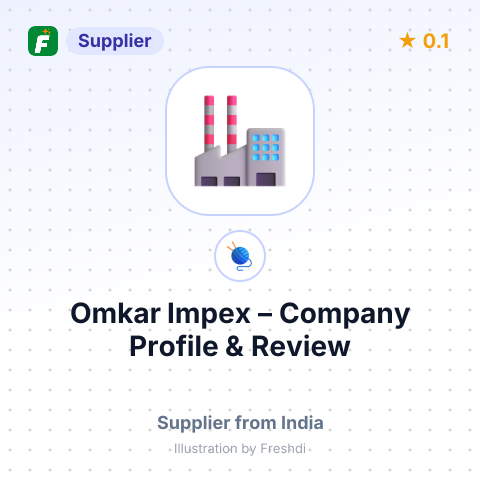 Omkar Impex – summary card, no photo uploaded yet