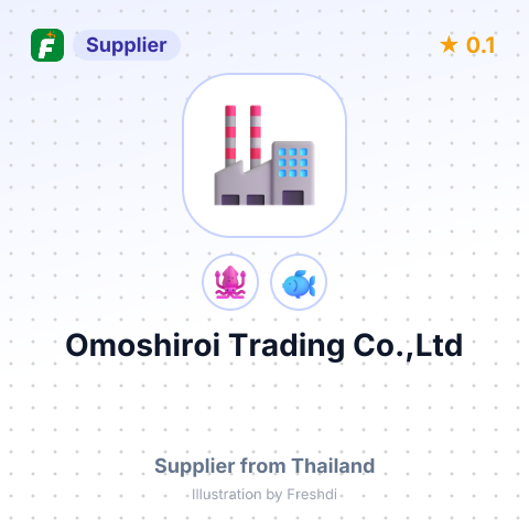 Omoshiroi Trading Co.,Ltd – summary card, no photo uploaded yet