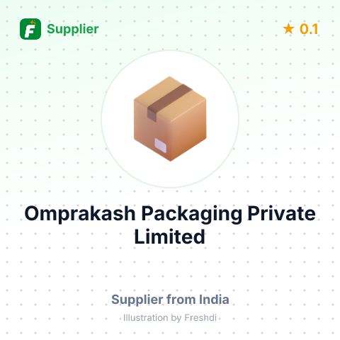 Omprakash Packaging Private Limited – summary card, no photo uploaded yet