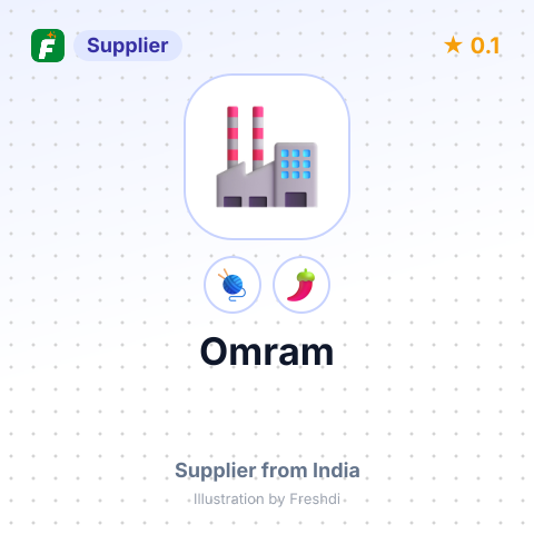 Omram  – summary card, no photo uploaded yet
