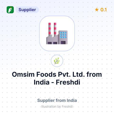 Omsim Foods Pvt. Ltd.  – summary card, no photo uploaded yet