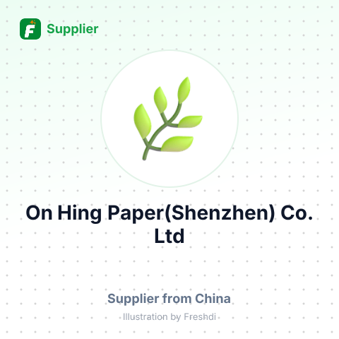On Hing Paper(Shenzhen) Co.,Ltd – summary card, no photo uploaded yet