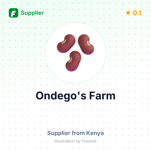 Ondego's Farm  – summary card, no photo uploaded yet