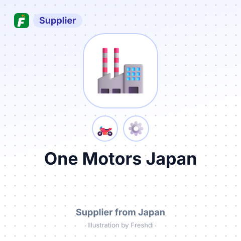 One Motors Japan – summary card, no photo uploaded yet