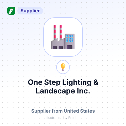 One Step Lighting & Landscape, Inc. – summary card, no photo uploaded yet