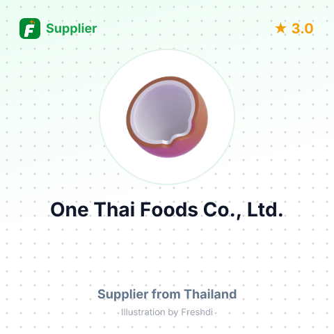 One Thai Foods Co., Ltd. – summary card, no photo uploaded yet