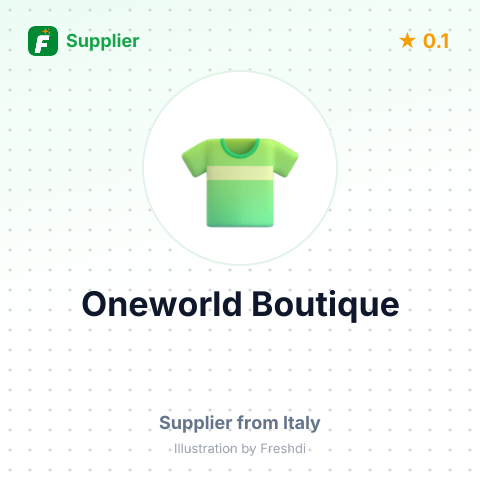 Oneworld Boutique  – summary card, no photo uploaded yet