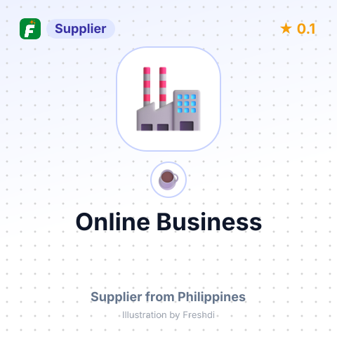 Online Business  – summary card, no photo uploaded yet