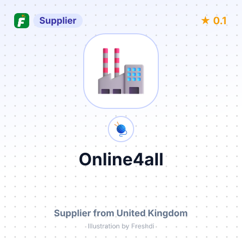 Online4all – summary card, no photo uploaded yet