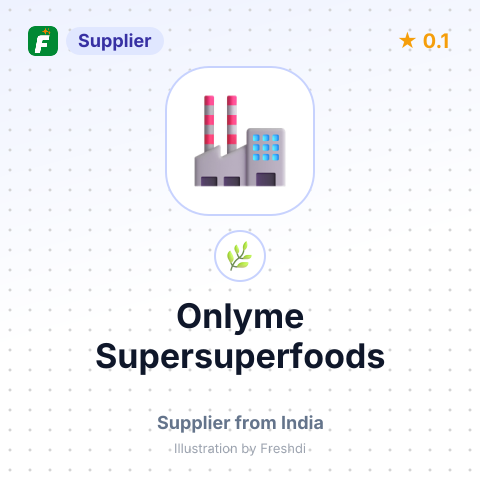 Onlyme Supersuperfoods  – summary card, no photo uploaded yet