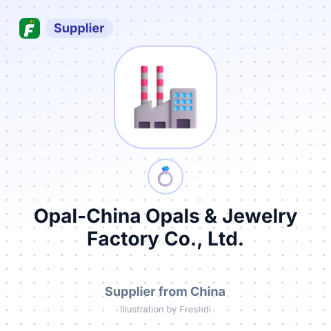 Opal-China Opals & Jewelry Factory Co., Ltd. – summary card, no photo uploaded yet