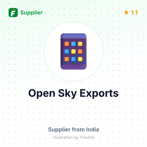 Open Sky Exports – summary card, no photo uploaded yet