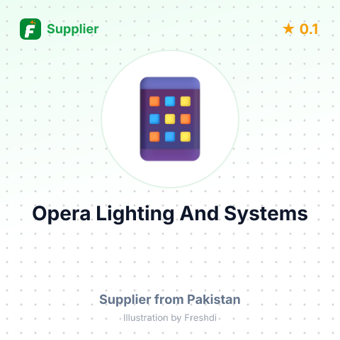 Opera Lighting And Systems – summary card, no photo uploaded yet