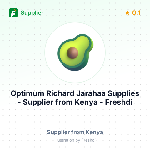 Optimum Richard Jarahaa Supplies  – summary card, no photo uploaded yet