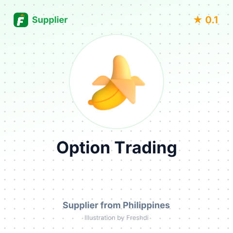 Option Trading  – summary card, no photo uploaded yet