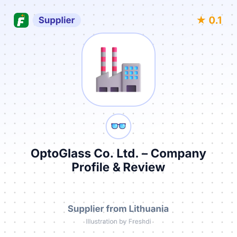 OptoGlass Co. Ltd. – summary card, no photo uploaded yet