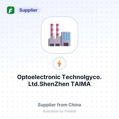 Optoelectronic Technolgyco., Ltd.ShenZhen TAIMA – summary card, no photo uploaded yet