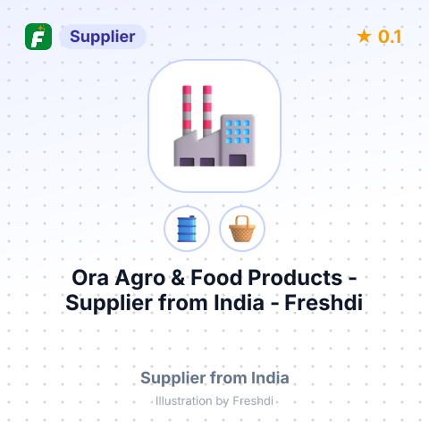 Ora Agro & Food Products  – summary card, no photo uploaded yet