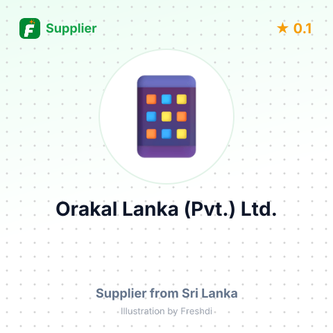 Orakal Lanka (Pvt.) Ltd.  – summary card, no photo uploaded yet