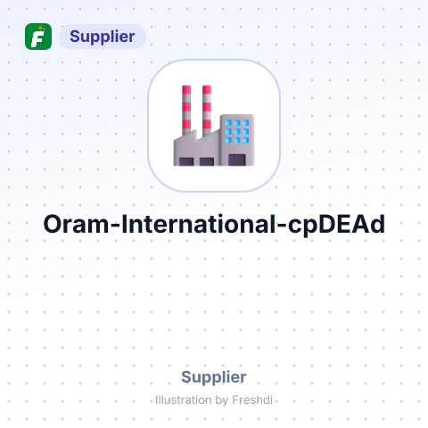 Oram International  – summary card, no photo uploaded yet
