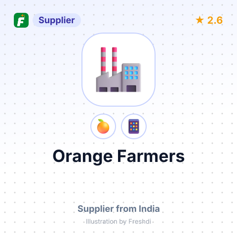 Orange Farmers – summary card, no photo uploaded yet