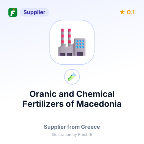 Oranic and Chemical Fertilizers of Macedonia – summary card, no photo uploaded yet