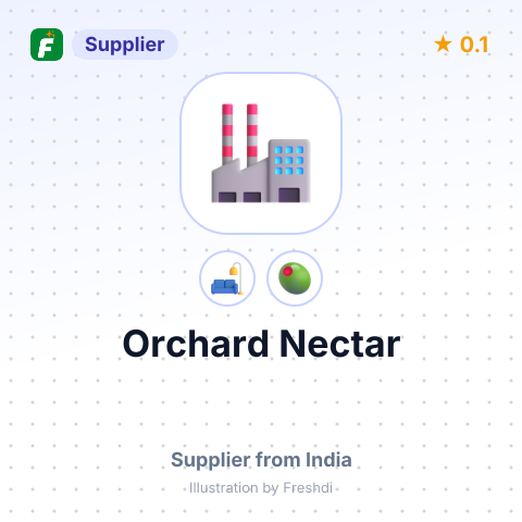 Orchard Nectar  – summary card, no photo uploaded yet