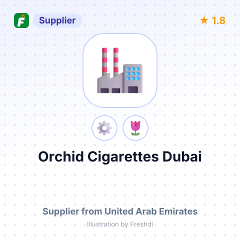 Orchid Cigarettes Dubai – summary card, no photo uploaded yet
