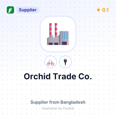 Orchid Trade Co. – summary card, no photo uploaded yet